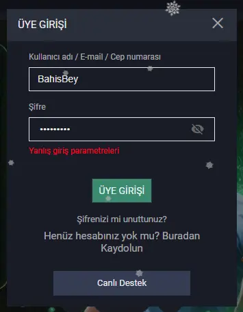 Bahisbey Giriş Sorunları 