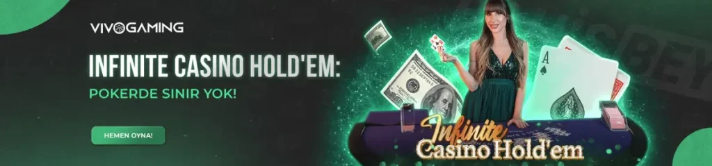 Bahisbey'de Canlı Casino Holdem